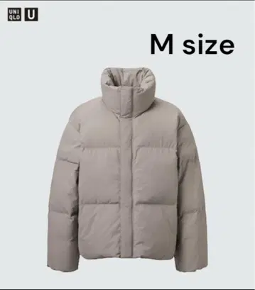 유니클로 U 유니클로 패딩 볼륨 재킷