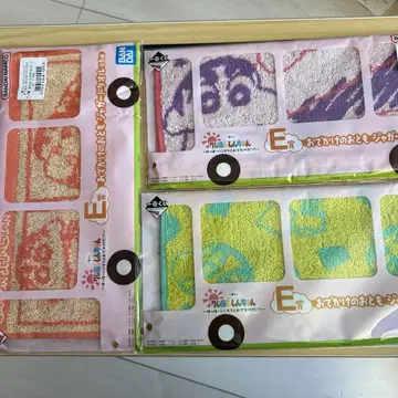 짱구는 못말려(크레용 신짱) 복권 E상 외출 친구 자카드 타올