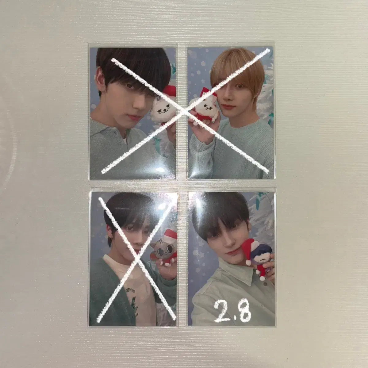 txt yeonjun 껌 가요대전 pre-record 역조공 broadcast photocard soobin beomgyu taehyun hueningkai