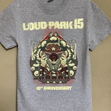 LOUDPARK 라운드 파크 밴딩 티셔츠