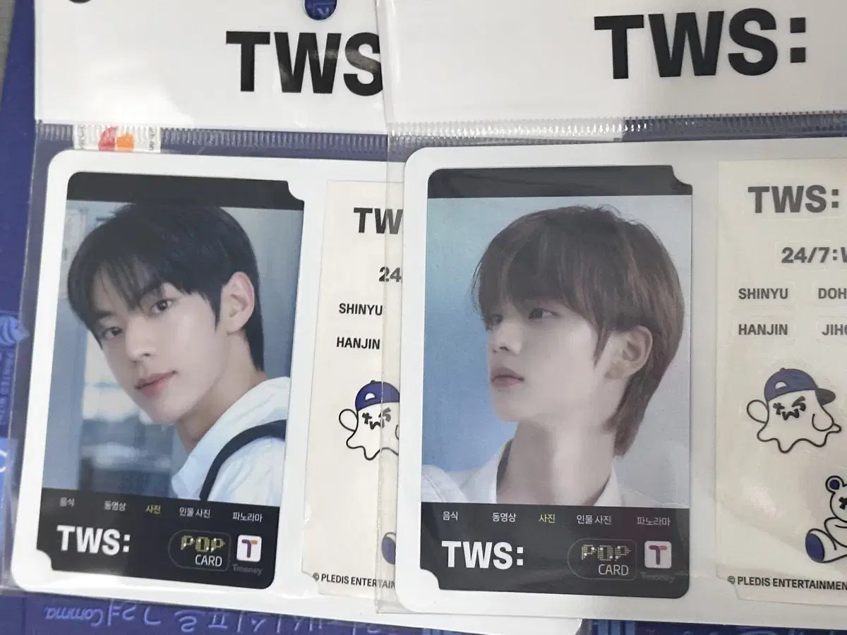 Transfer TWS T-Money Cart Transportation Card