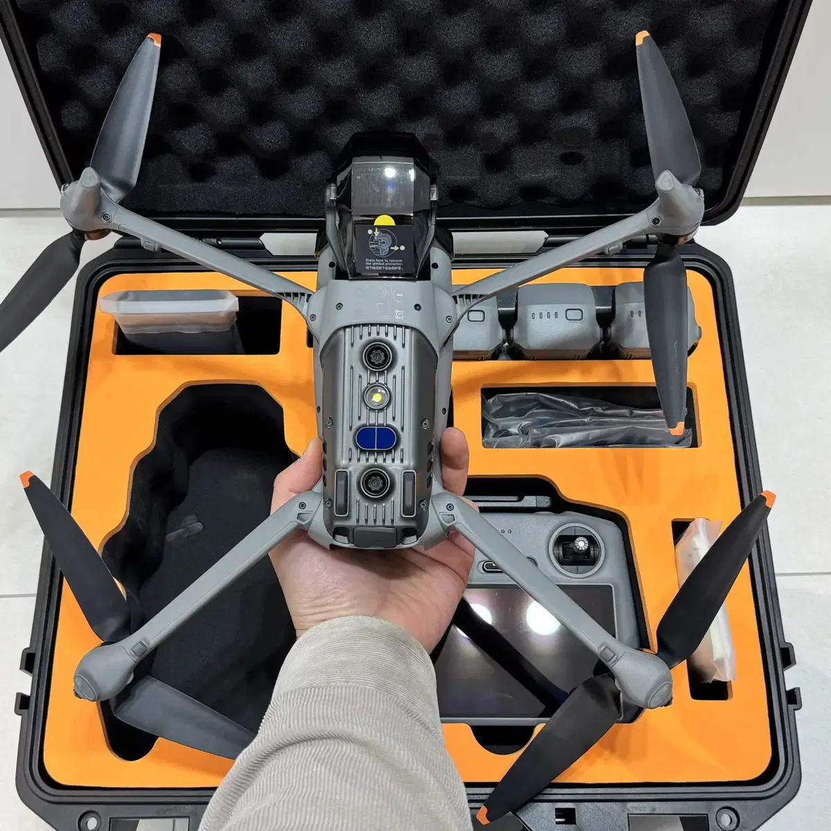 DJI 매빅 에어 3S 플라이 모어 콤보 RC드론 + DJI RC 2