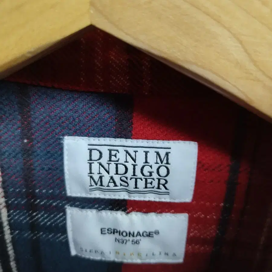 M) 데님인디고마스터 Heavy Flannel CPO Shirt 팝니다