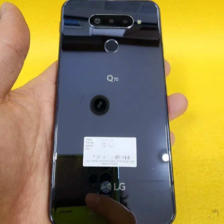 LG Q70 64기가 블랙 *자급제무잔상상태굿굿~/#18095