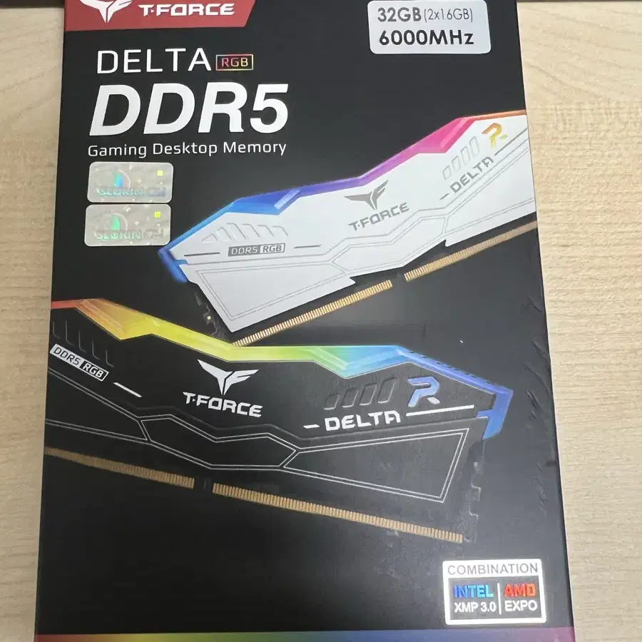 새제품 팀그룹 ddr5 32gb(2x16)6000 cl30 화이트 판매