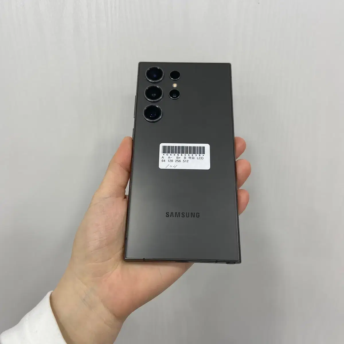 갤럭시S24울트라 블랙 256GB A급 부산 중고폰 팝니다 55830