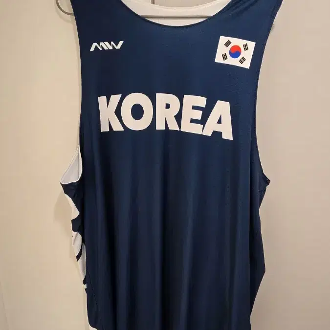 (2XL) 마스터욱 국대 양면 농구 져지