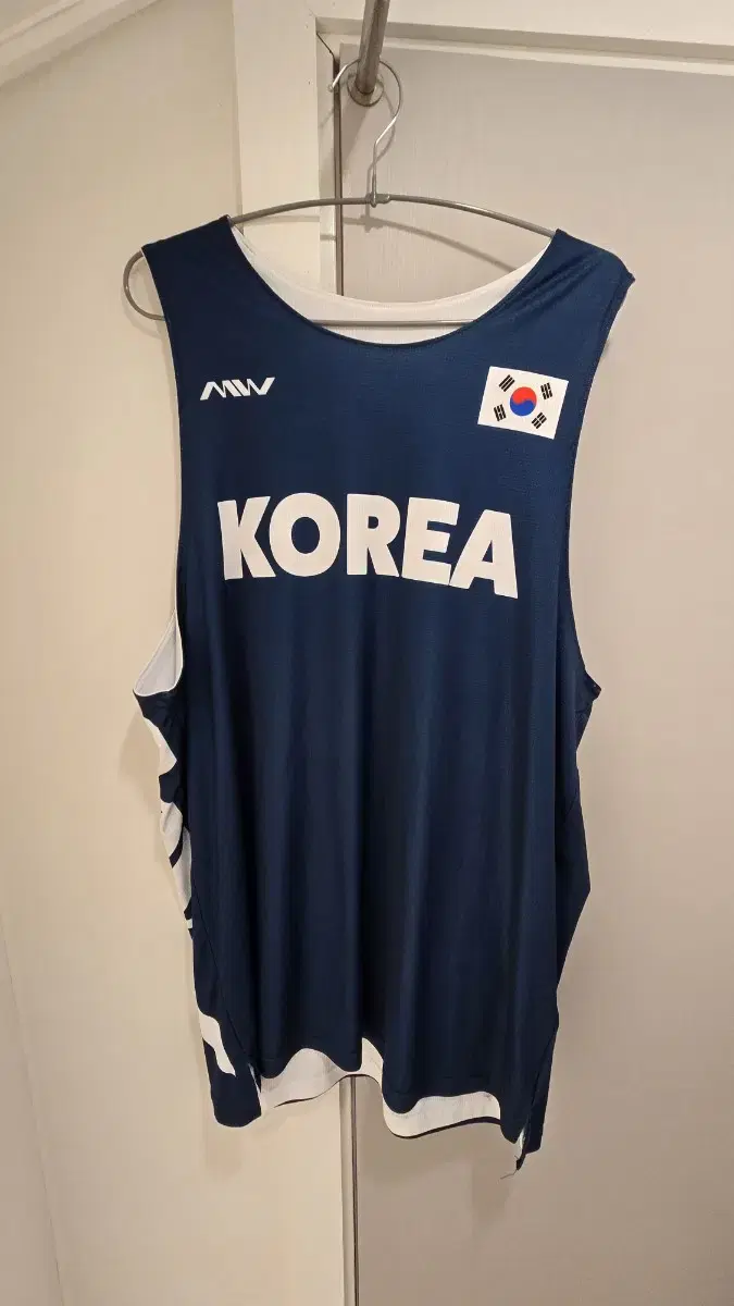 (2XL) 마스터욱 국대 양면 농구 져지