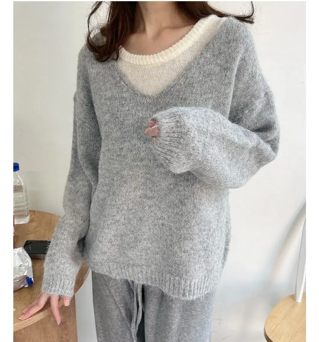 Recommended2-piece set Nashi Knit Set