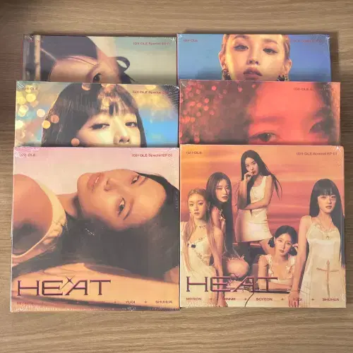 여자아이들 아이들 스페셜 미니 앨범 heat digipak 미개봉