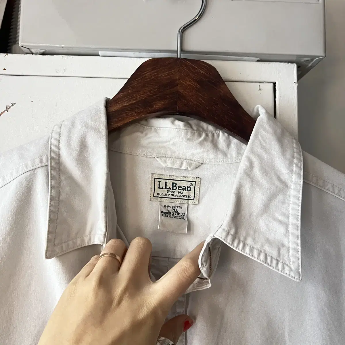 [L]L.L.Bean 엘엘빈 2포켓 아웃도어 코튼 셔츠