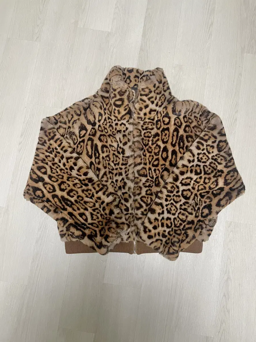 NBA Leopard Fur Jumper