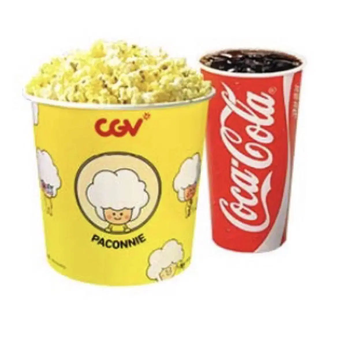 Cgv 콤보빅세트 (팝콘L+탄산L)