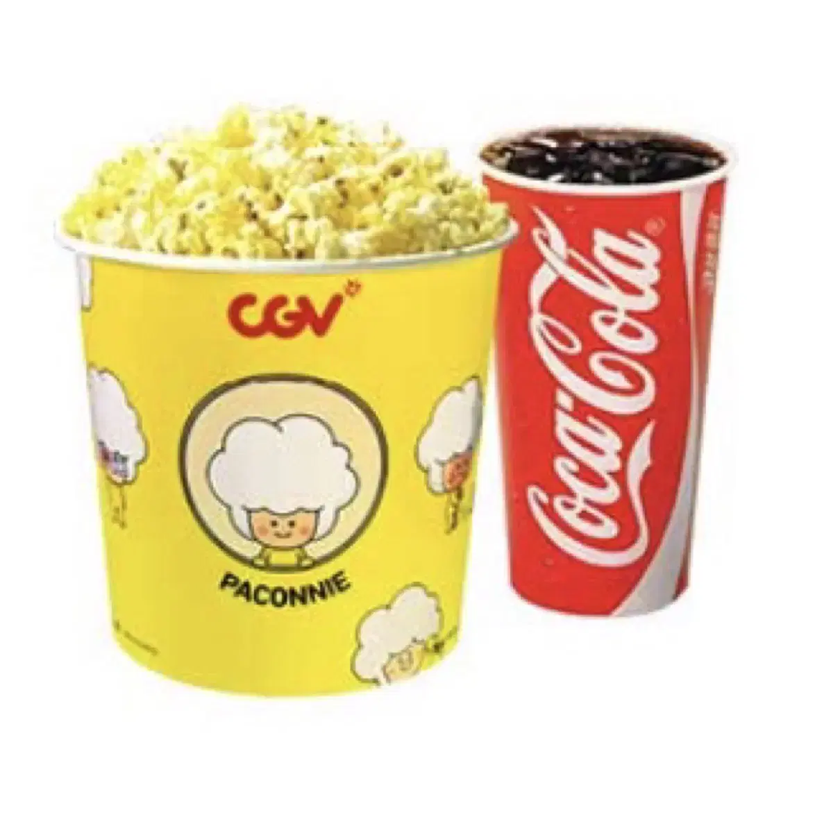 Cgv 콤보빅세트 (팝콘L+탄산L)