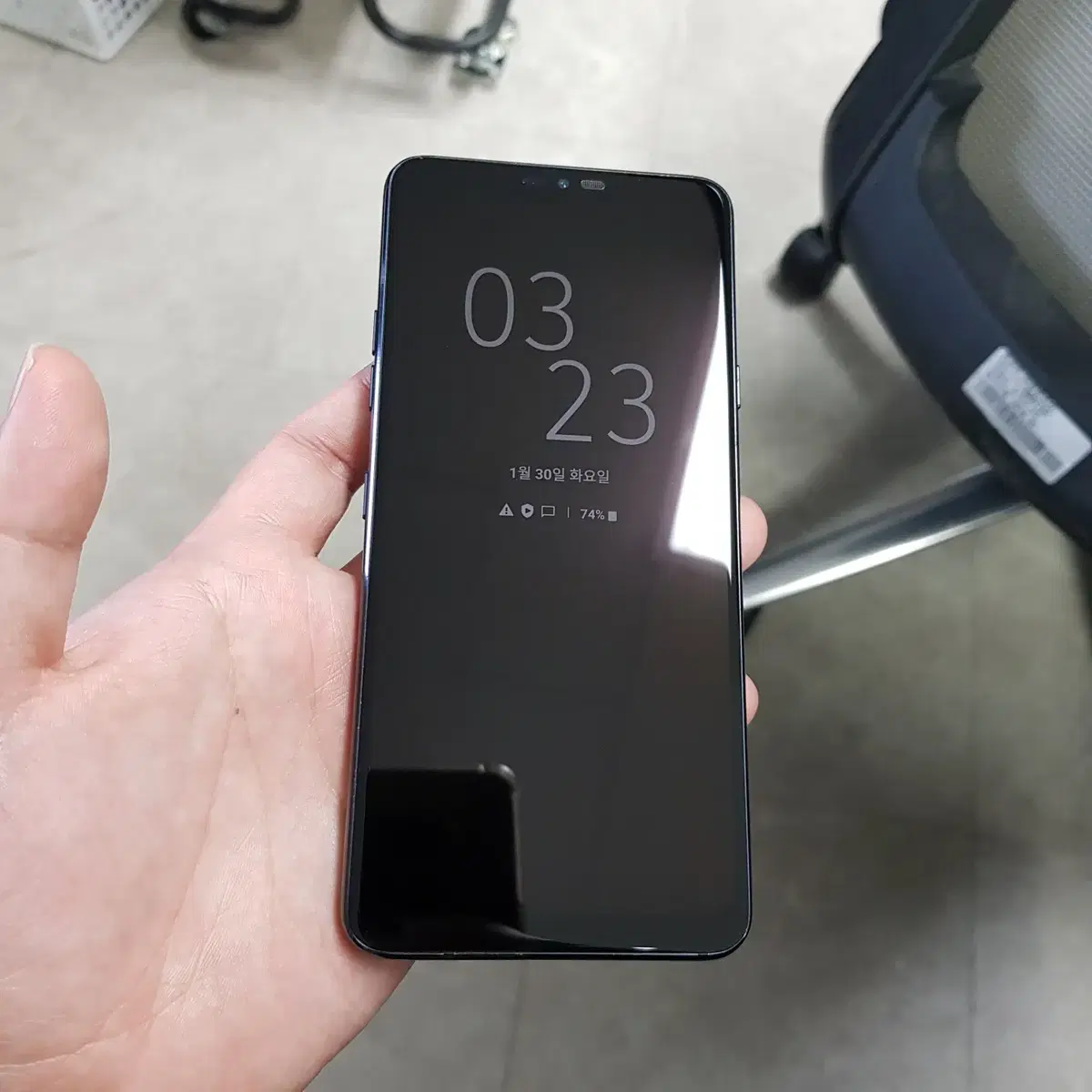 LG G7 G710 KT 블랙 64GB 10만 12966 수원