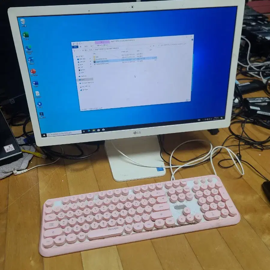 LG 22V270 일체형 PC 램8 SSD120