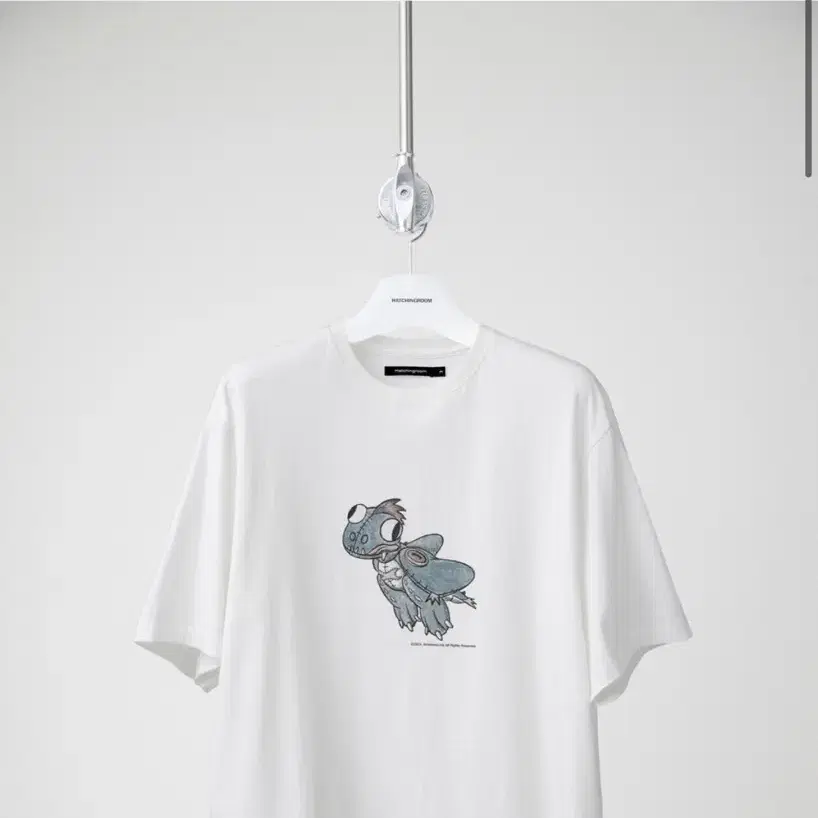 [4] 해칭룸 vtg blue dragon tee 1/2 white