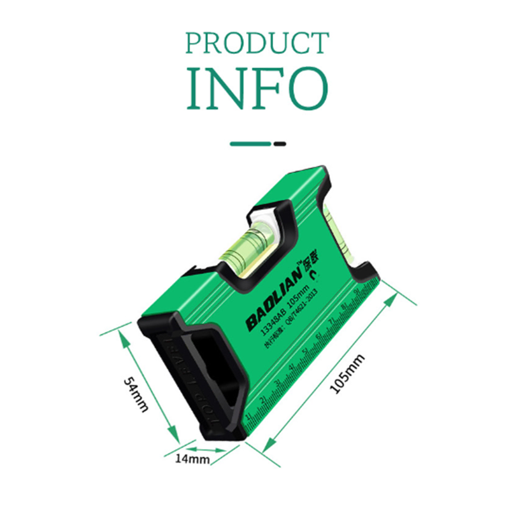 고급형 미니 멀티 레벨기 [무배] 소형 수평기 / 자석 수평자 수평계