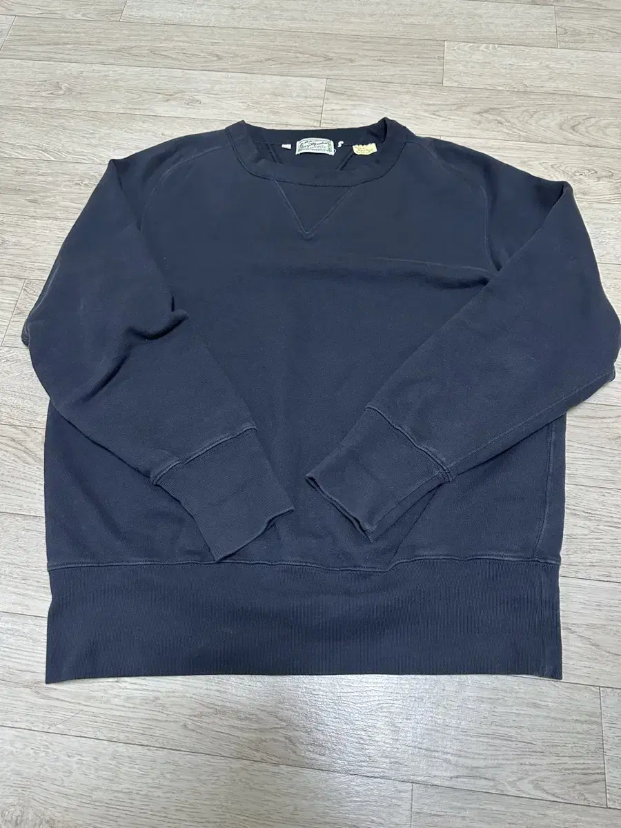 (M) Levi's LVC Bay Meadows Sweatshirt Man to Man Black