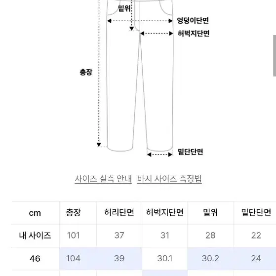 메종미네드 WHITE SPREAD CARPENTER DENIM 46 사이