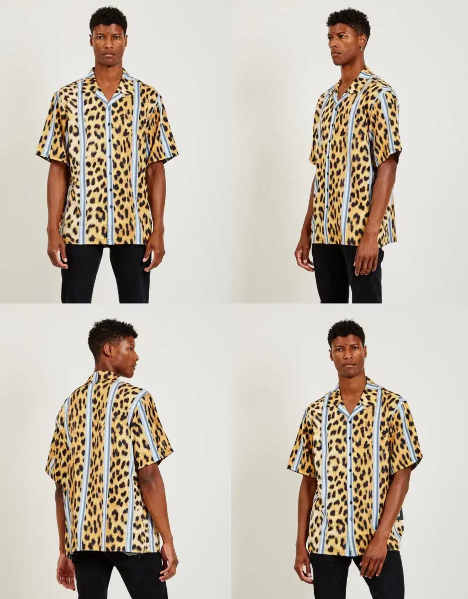 [XL]961.Pleasures Leopard Shirt