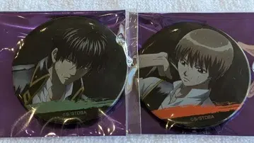 오키타 소고 히지카타 토시로 은혼 점프 페스타 비오는 밤 캔뱃지 메디코스