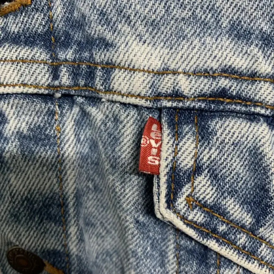 80s Levis 70507-0219 리바이스 데님 트러커자켓(USA)