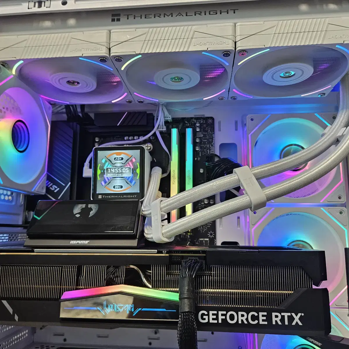 9800x3d,48gb, rtx4080 불칸 최고급 본체