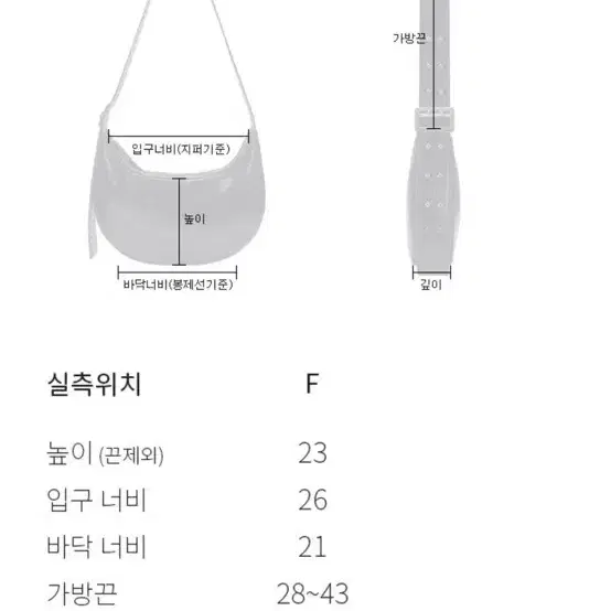 레이브 라운드 벨트 스트랩 백 블랙