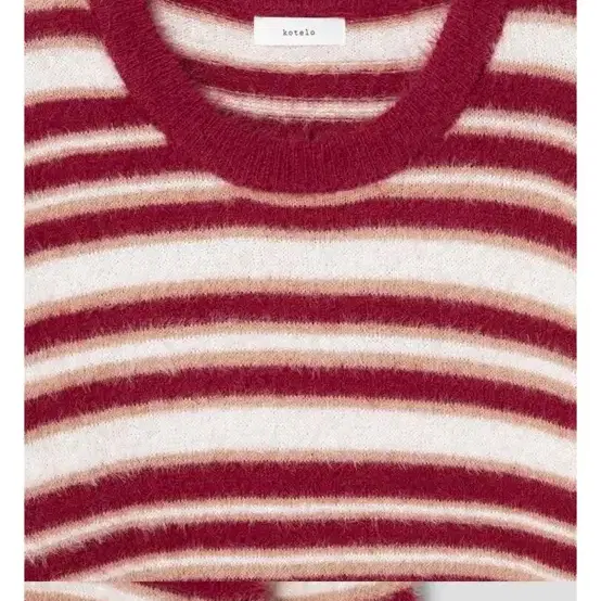 코텔로 스트라이프 니트 Color Point Stripe Pullover