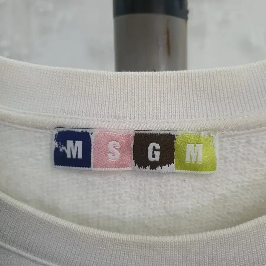 MSGM 맨투맨 M  화이트