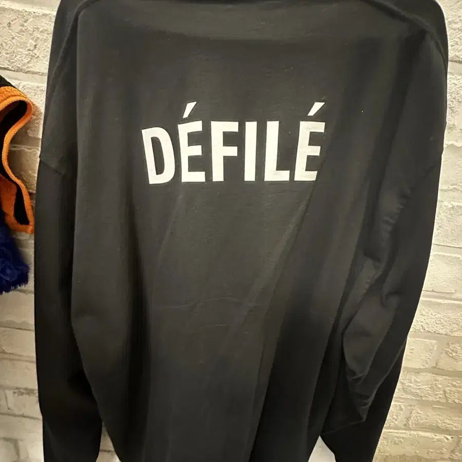 발렌시아가 DEFILE 롱슬리브 오버사이즈 사이즈 - XS