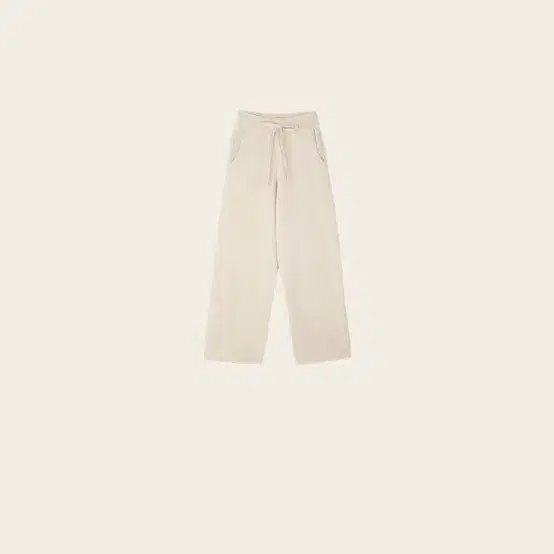 르플레인 cashmere knit pants (long) 베이지 새상품