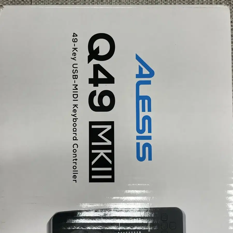 알레시스 Q49 MK2 49 건반 USB 미디 키보드 컨트롤러 마스터건반