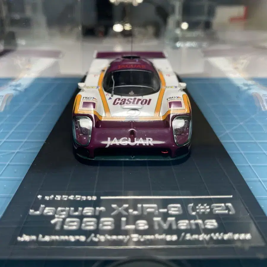 1:43 jaguar xjr-9 재규어 다이캐스트 모형