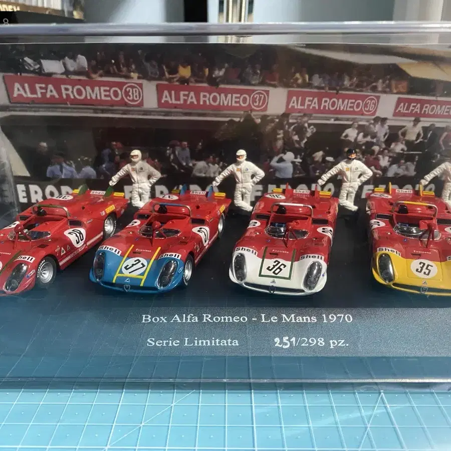 1:43 alfa romeo tipo 33/3 알파로메오 르망 세트 모형