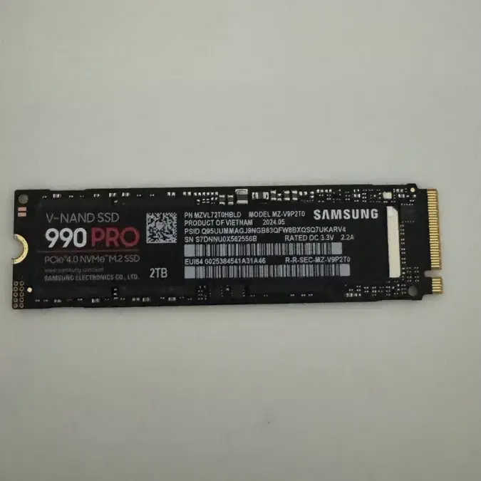 삼성전자 990 PRO M.2 NVMe (2TB)