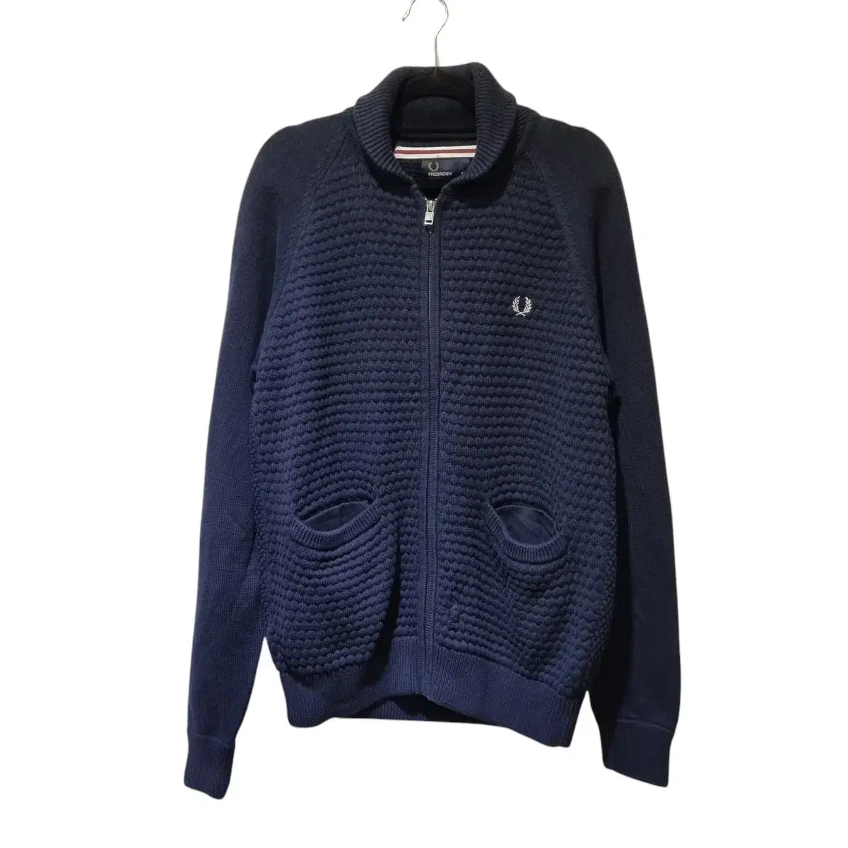 FRED PERRY 프레드페리 집업 니트 스웨터