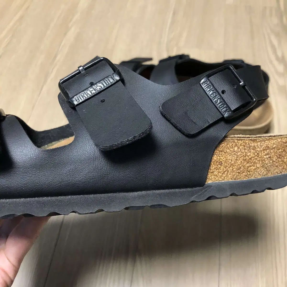 280) 버켄스탁 BIRKENSTOCK 밀라노 블랙 버켄스탁 밀라노 샌들