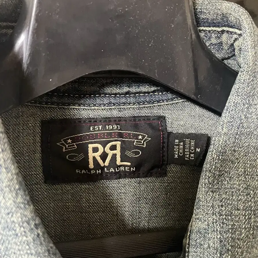 [M] RRL 웨스턴 셔츠 중청