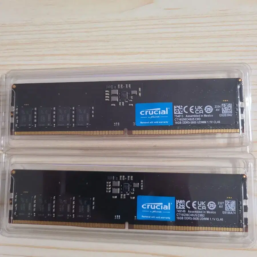 crucial ddr5-5600 cl46 16gbx2 램 팝니다