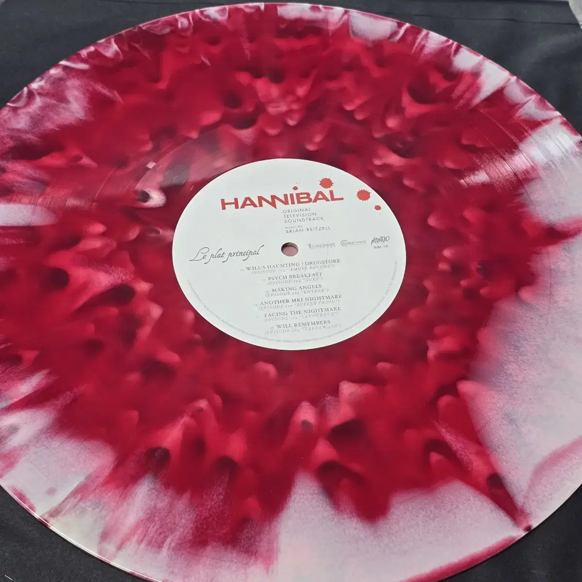 한니발 hannibal ost mondo 한정판 vinyl lp 바이닐