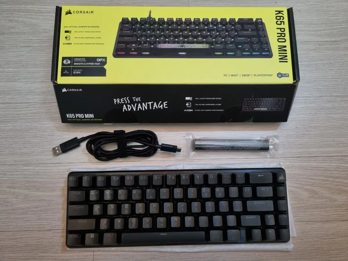 Corsair K65 RGB OPX MINI Optical Axis Keyboard