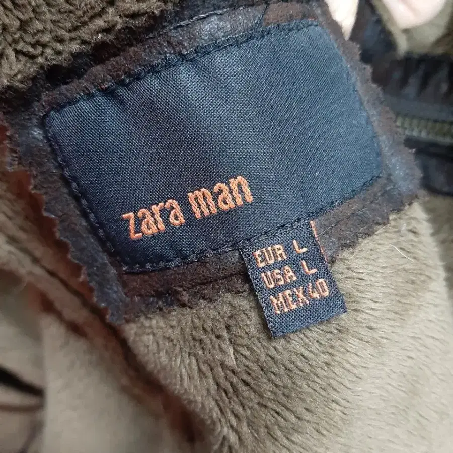 (L) ZARA MAN 에코 무스탕US