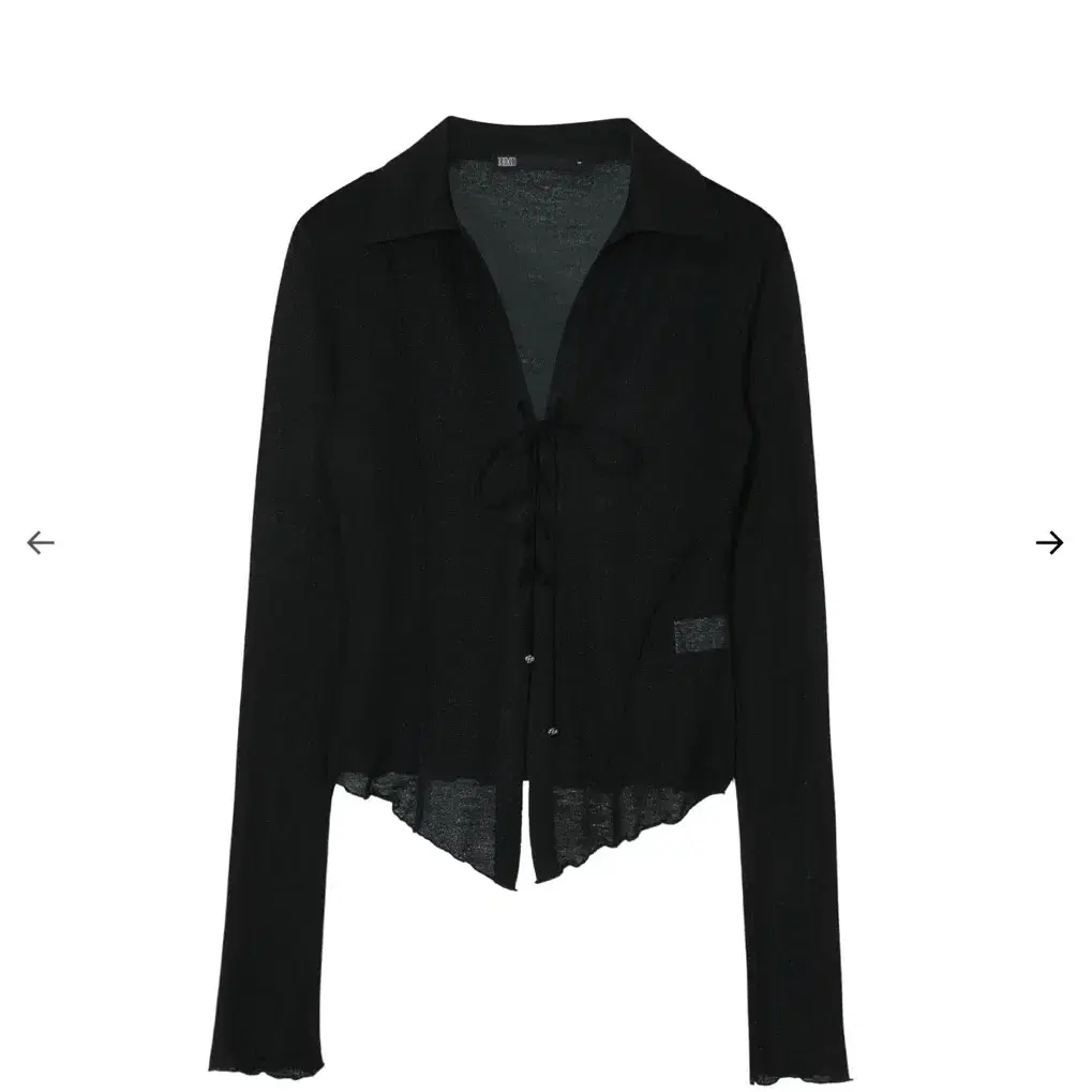 보헤미안서울 WESTERN OPEN COLLAR SHIRT 블랙