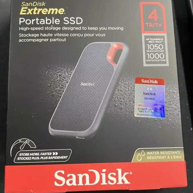 샌디스크 Extreme ssd 4TB