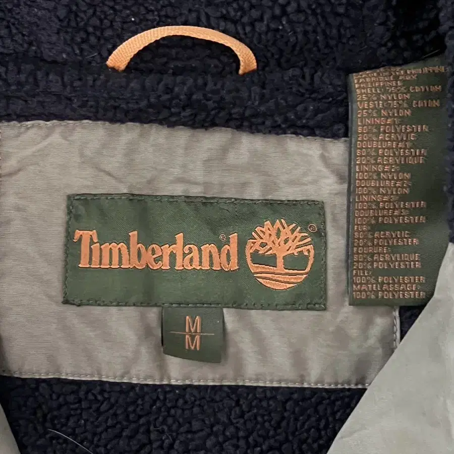 Timberland 팀버랜드 야상 후리스 점퍼