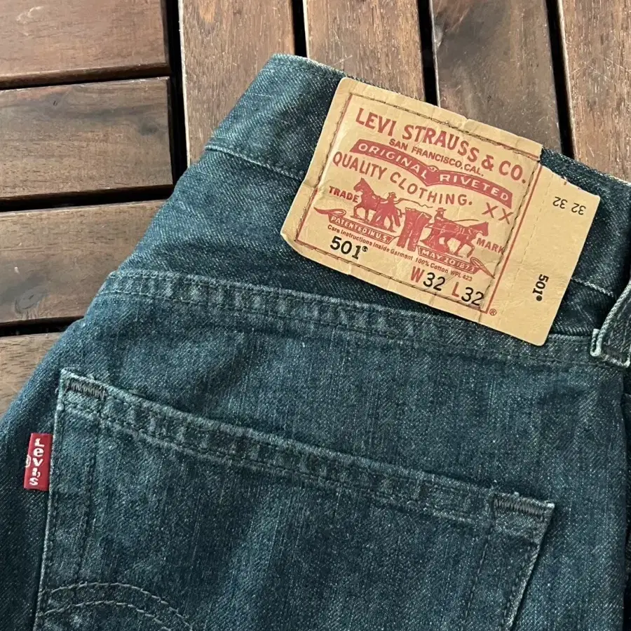 Levis 리바이스 501 오리지널 데님 팬츠