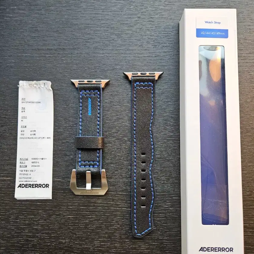ADER ERROR | 아더에러 [M] Apple Watch Strap Black on Bunjang