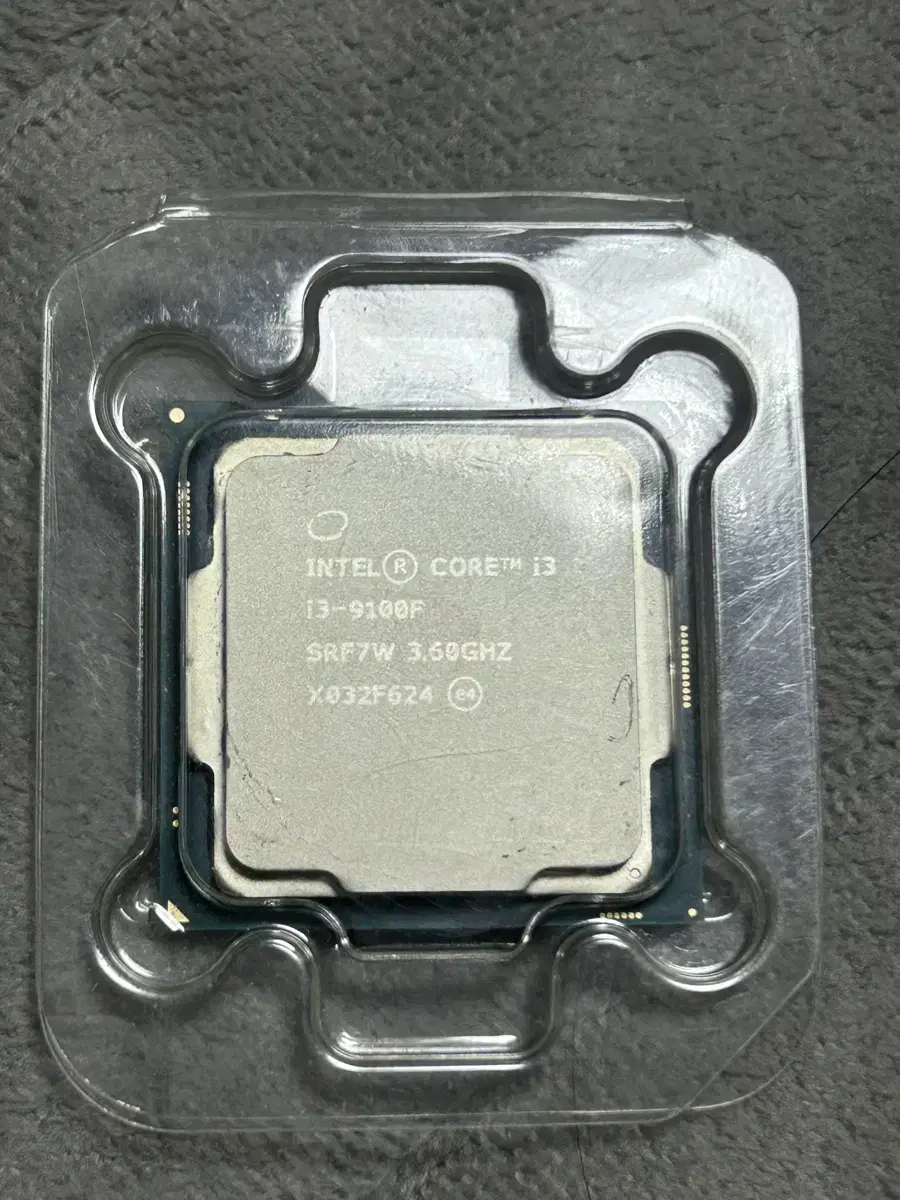 i3-9100F cpu intel